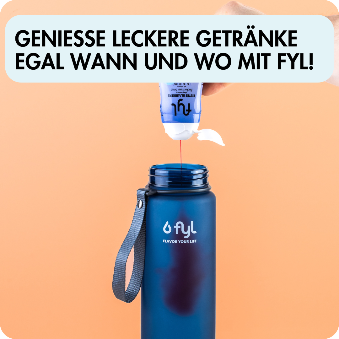 1050ml Tritan Trinkflasche (Dunkelblau)