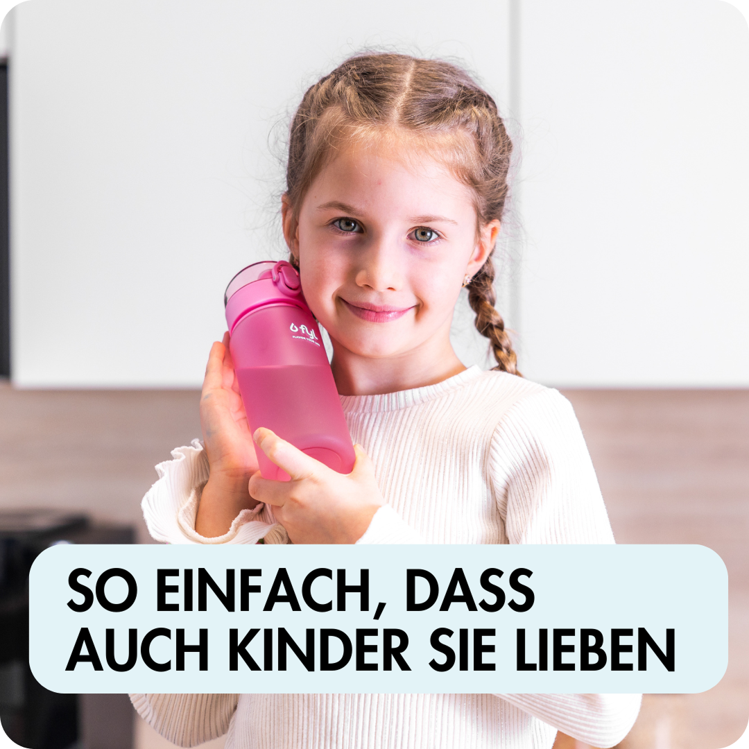 400ml Tritan Trinkflasche (Rosa)