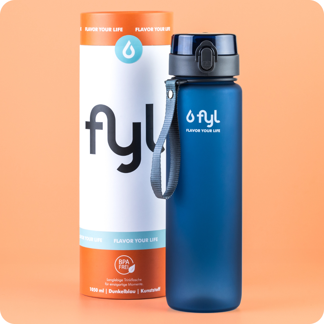 1050ml Tritan Trinkflasche (Dunkelblau)