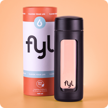 Lade das Bild in den Galerie-Viewer, fyl Glas-Trinkflasche (460ml)
