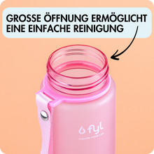 Lade das Bild in den Galerie-Viewer, 400ml Tritan Trinkflasche (Rosa)
