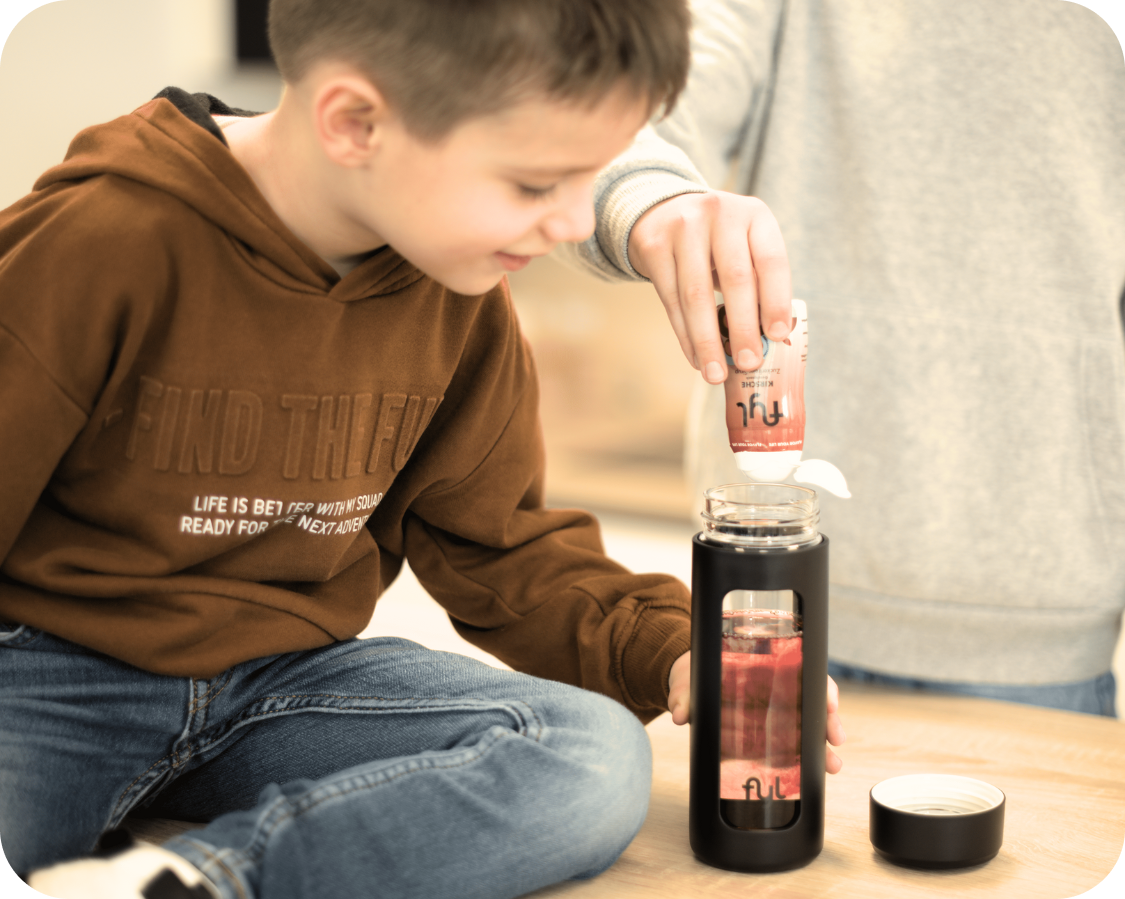 fyl Glas-Trinkflasche (460ml)