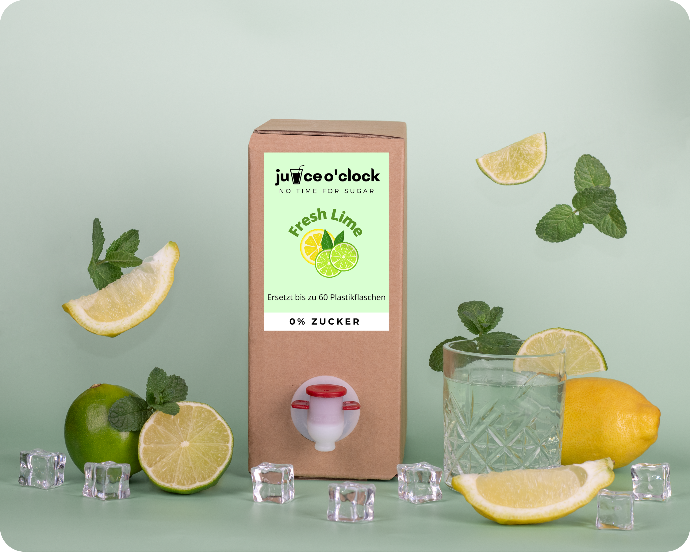 Umweltfreundliche Sirupbox Zuckerfrei (1,5L)