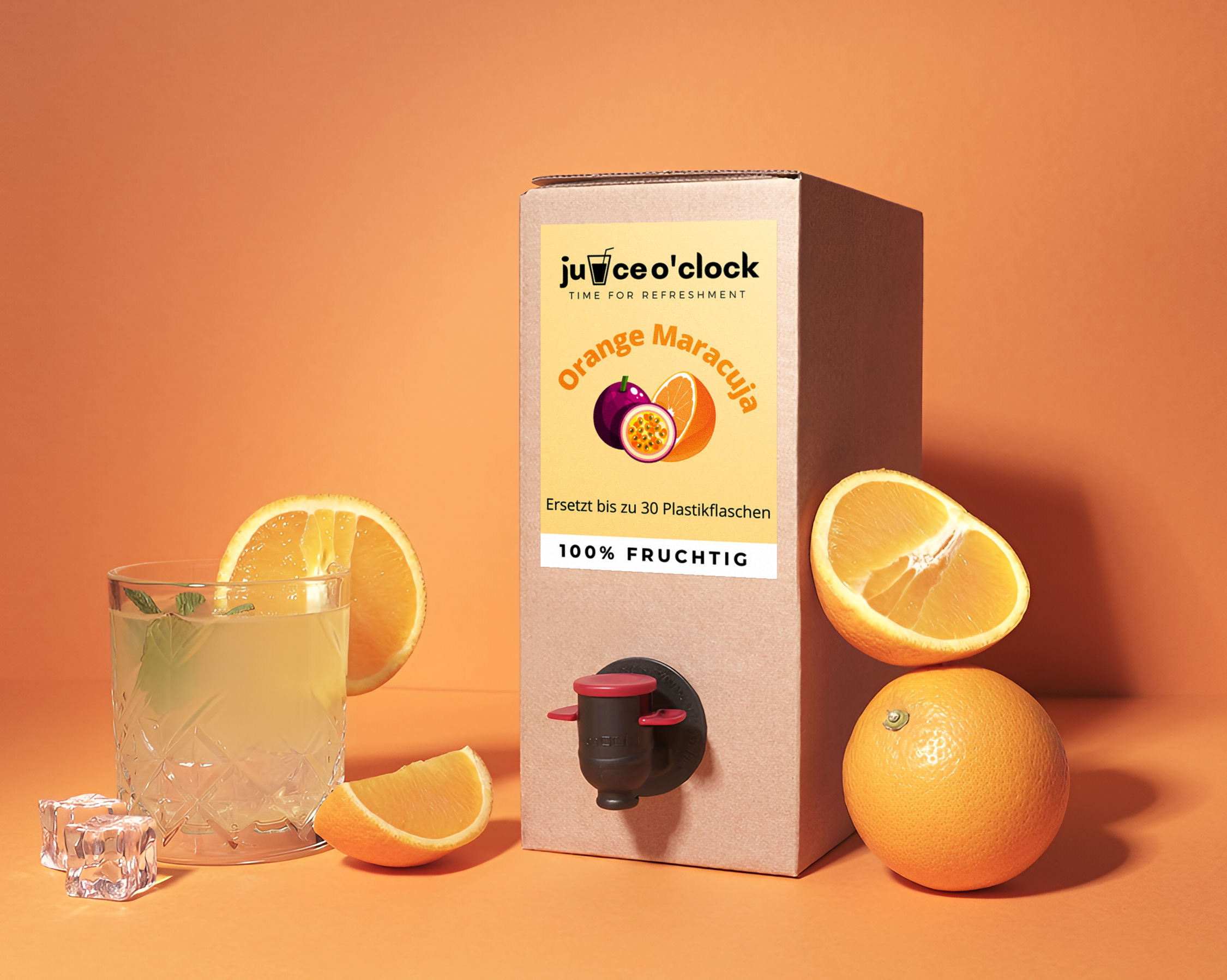 Umweltfreundliche Juice Sirupbox Klassik (1,5L)