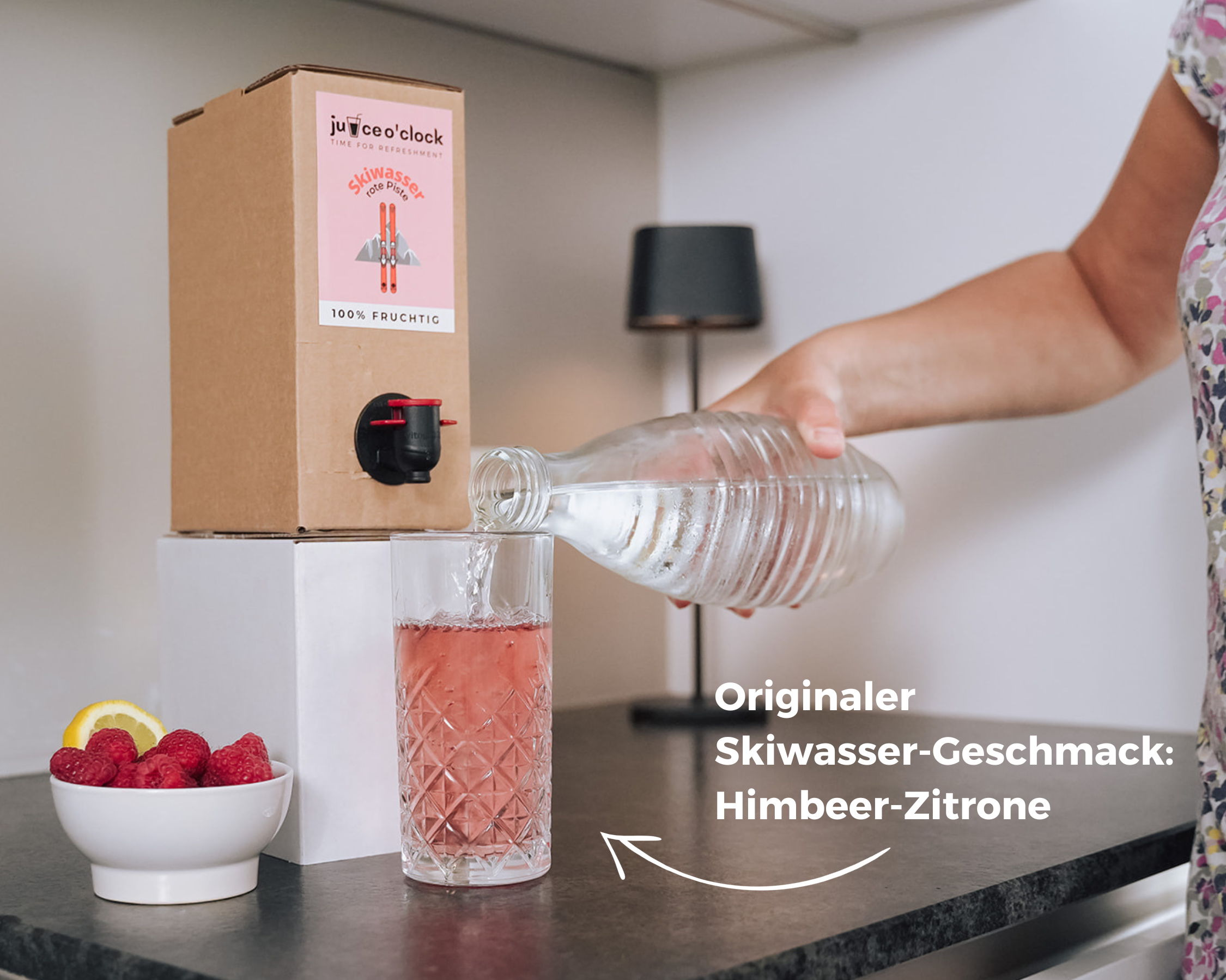 Umweltfreundliche Juice Sirupbox Klassik (1,5L)