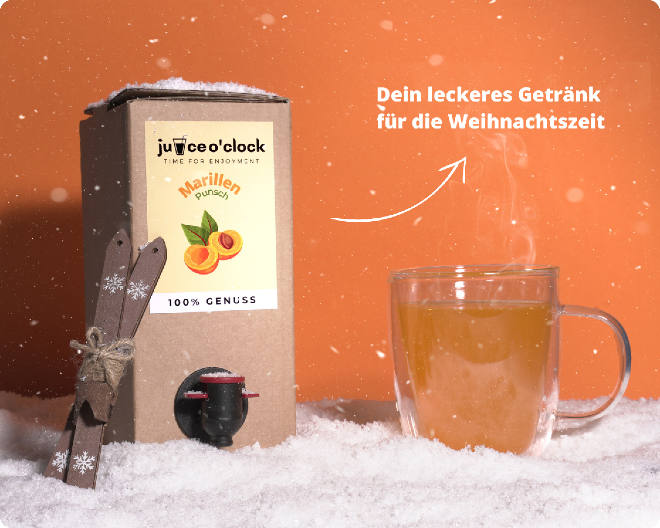 Umweltfreundliche Juice Sirupbox Klassik (1,5L)