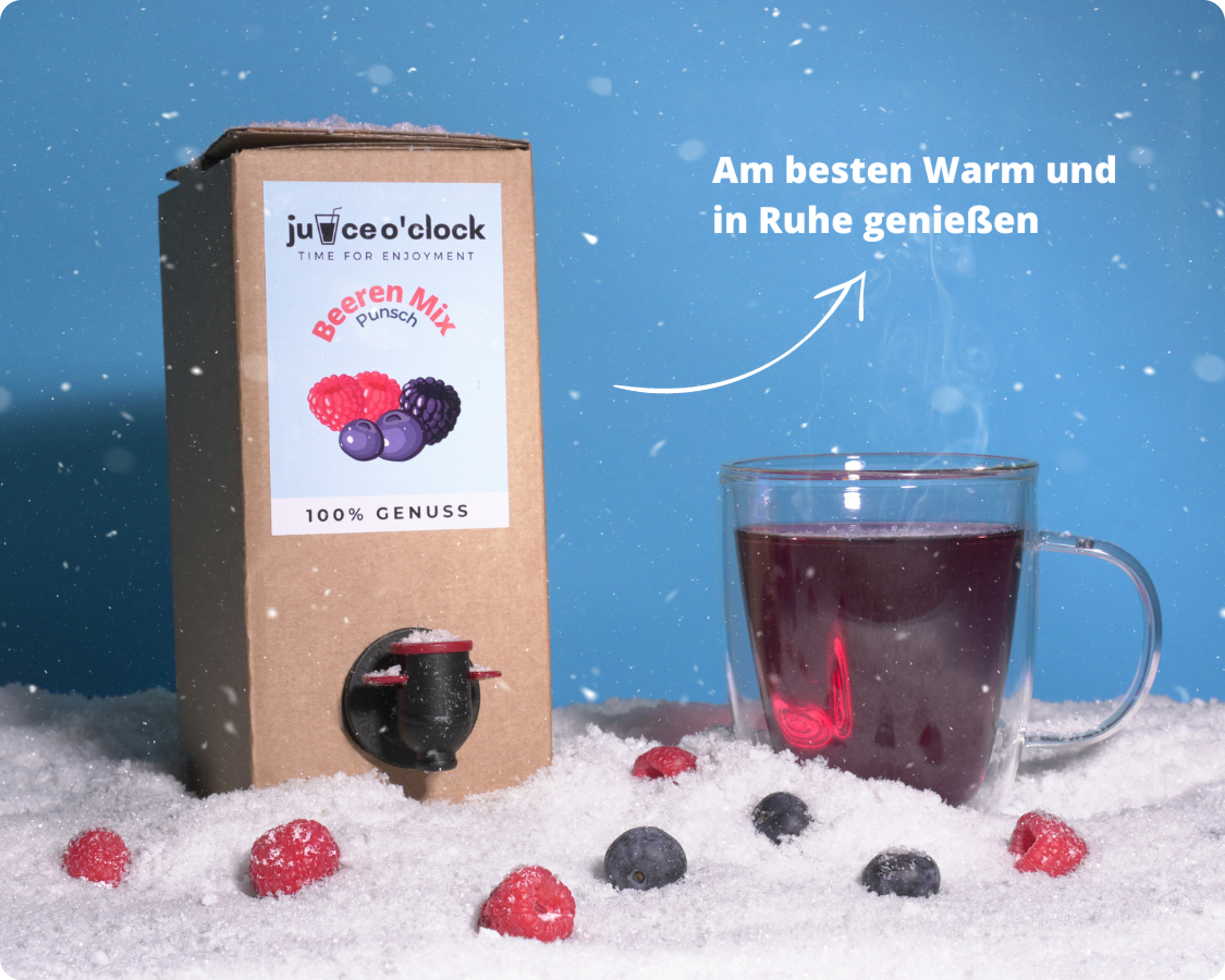 Umweltfreundliche Juice Sirupbox Klassik (1,5L)