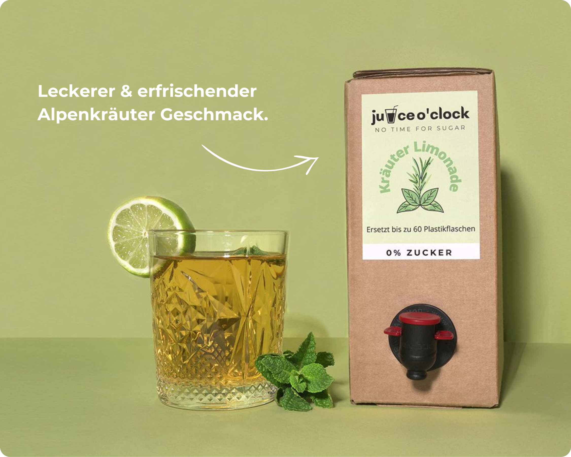 Umweltfreundliche Sirupbox Zuckerfrei (1,5L)