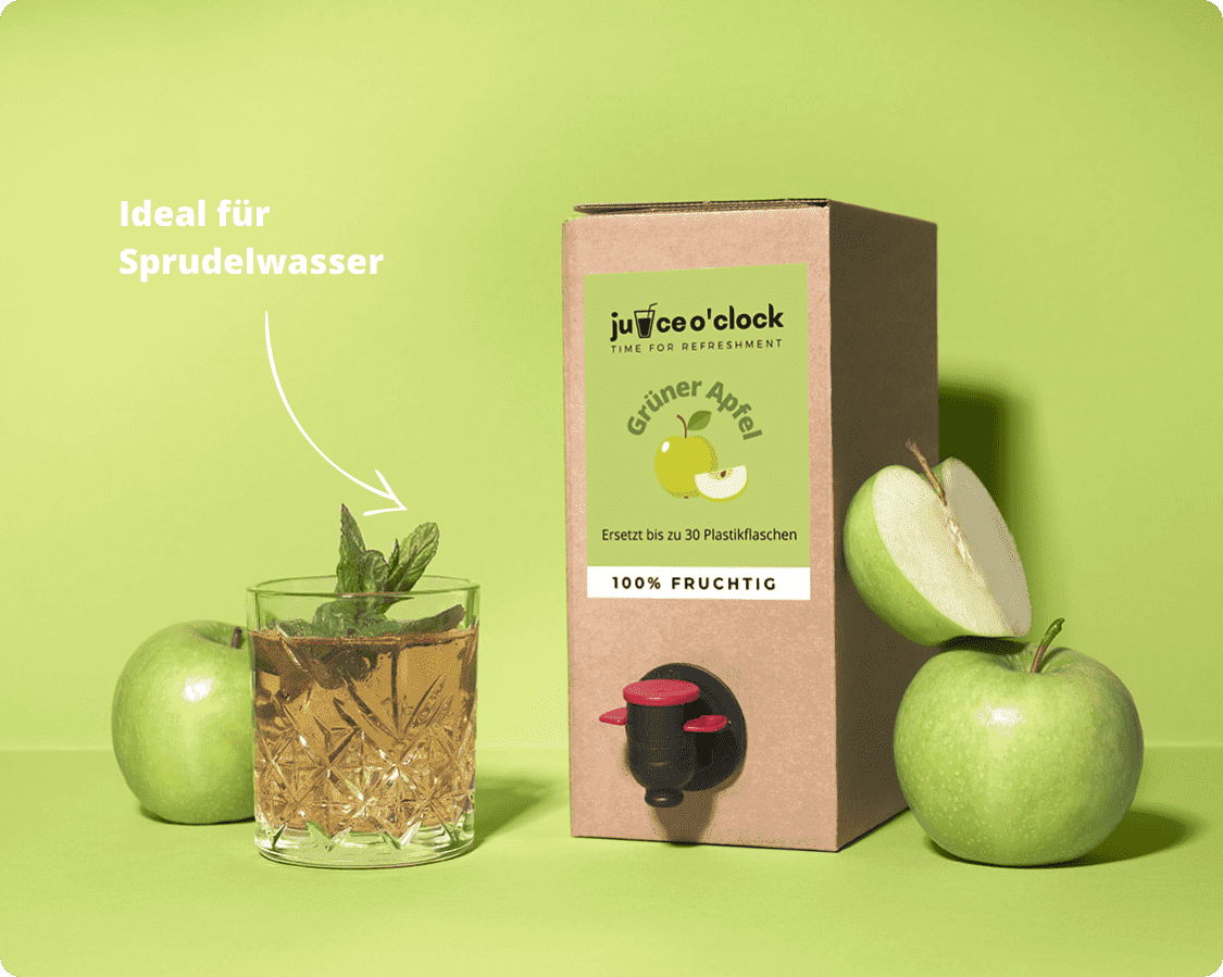 Umweltfreundliche Juice Sirupbox Klassik (1,5L)