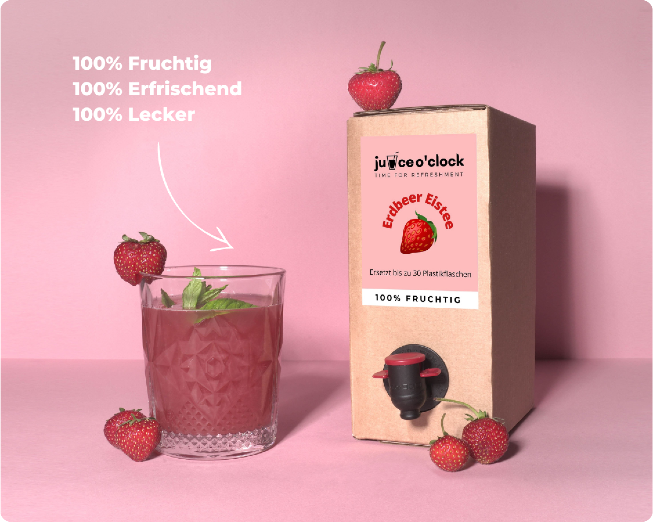 Umweltfreundliche Juice Sirupbox Klassik (1,5L)