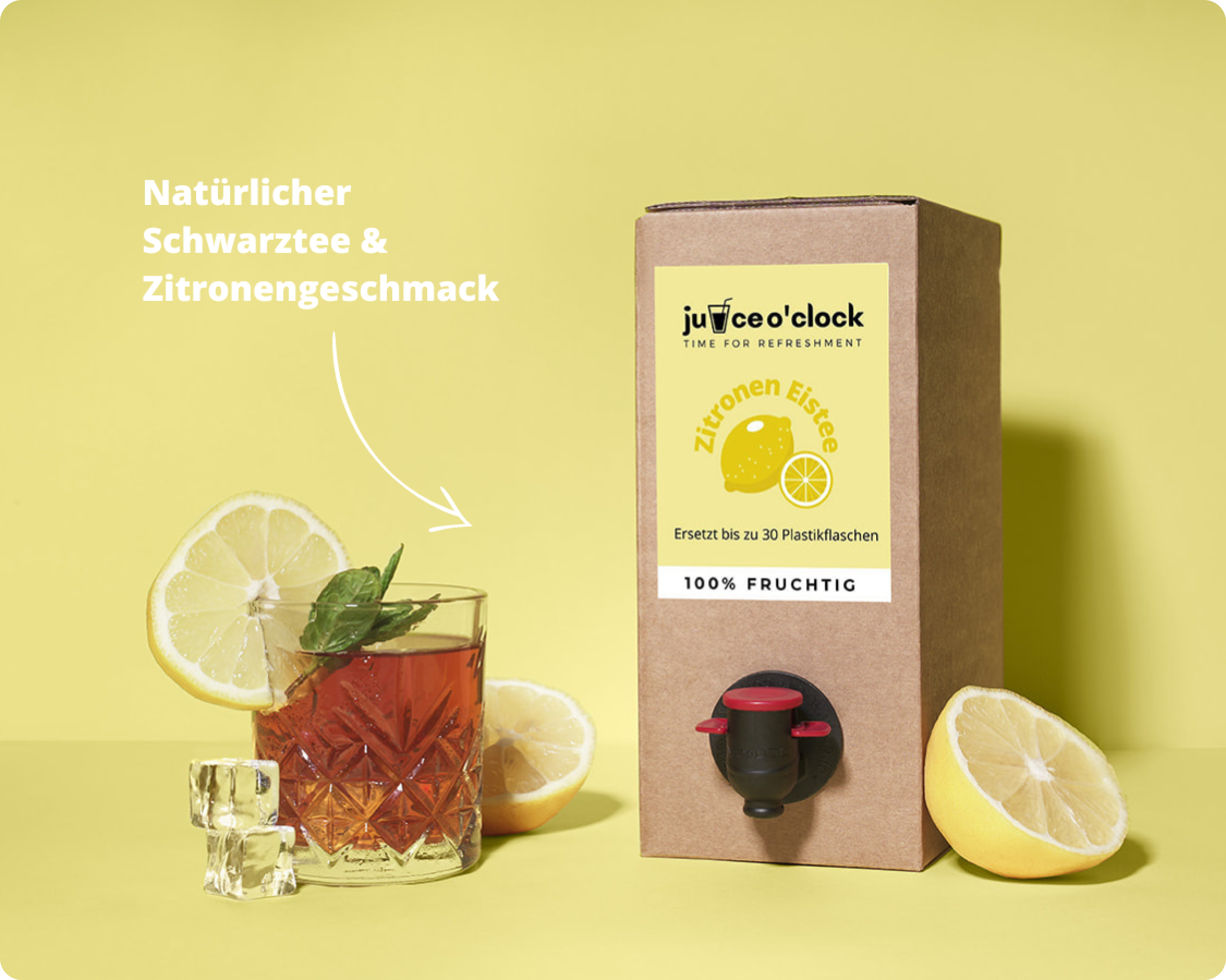 Umweltfreundliche Juice Sirupbox Klassik (1,5L)