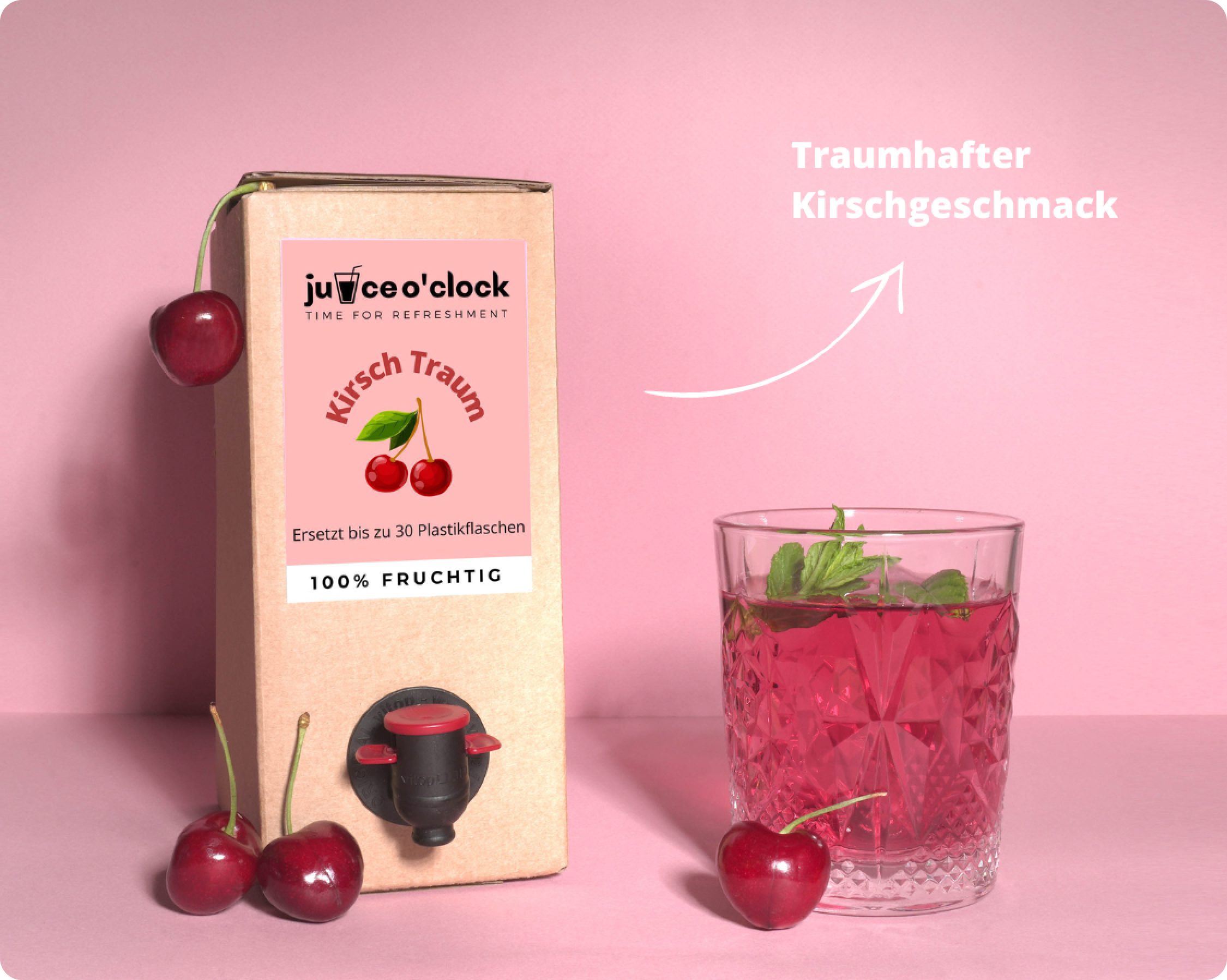 Umweltfreundliche Juice Sirupbox Klassik (1,5L)