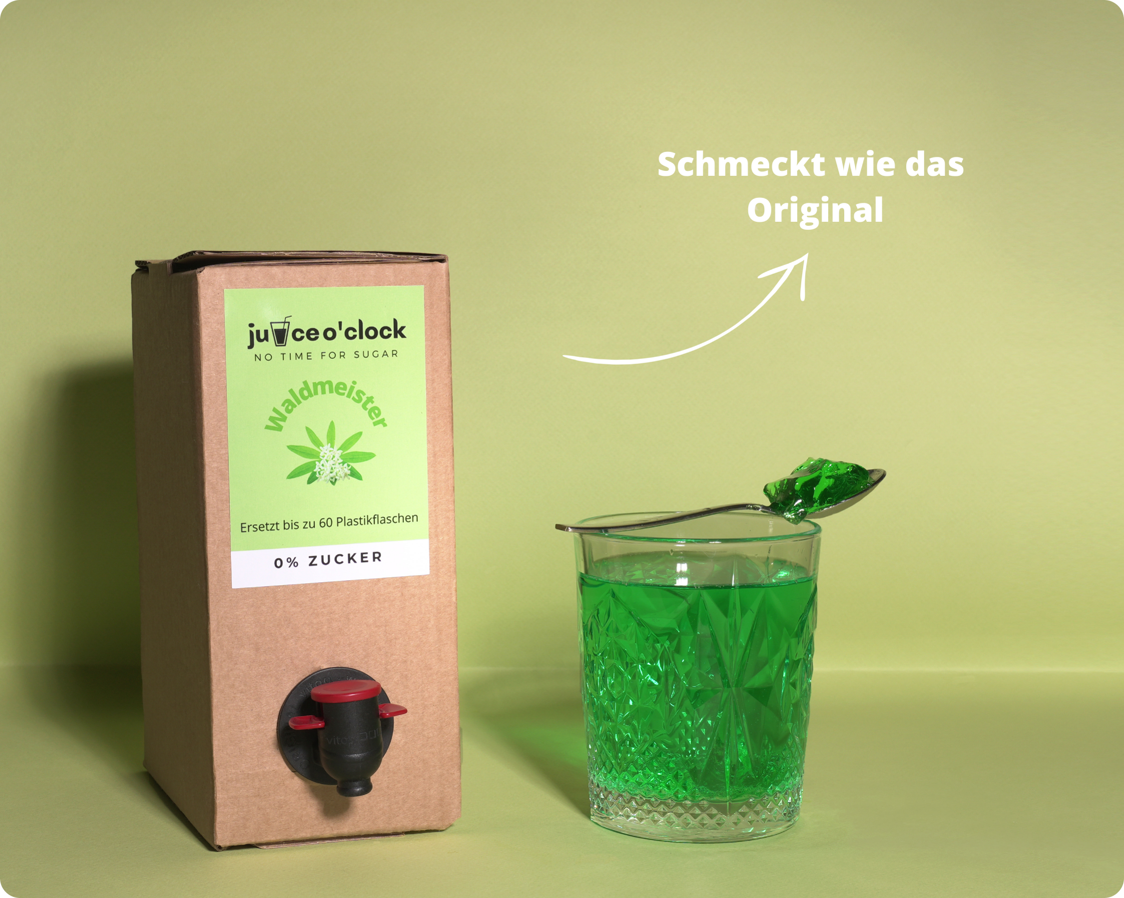 Umweltfreundliche Sirupbox Zuckerfrei (1,5L)